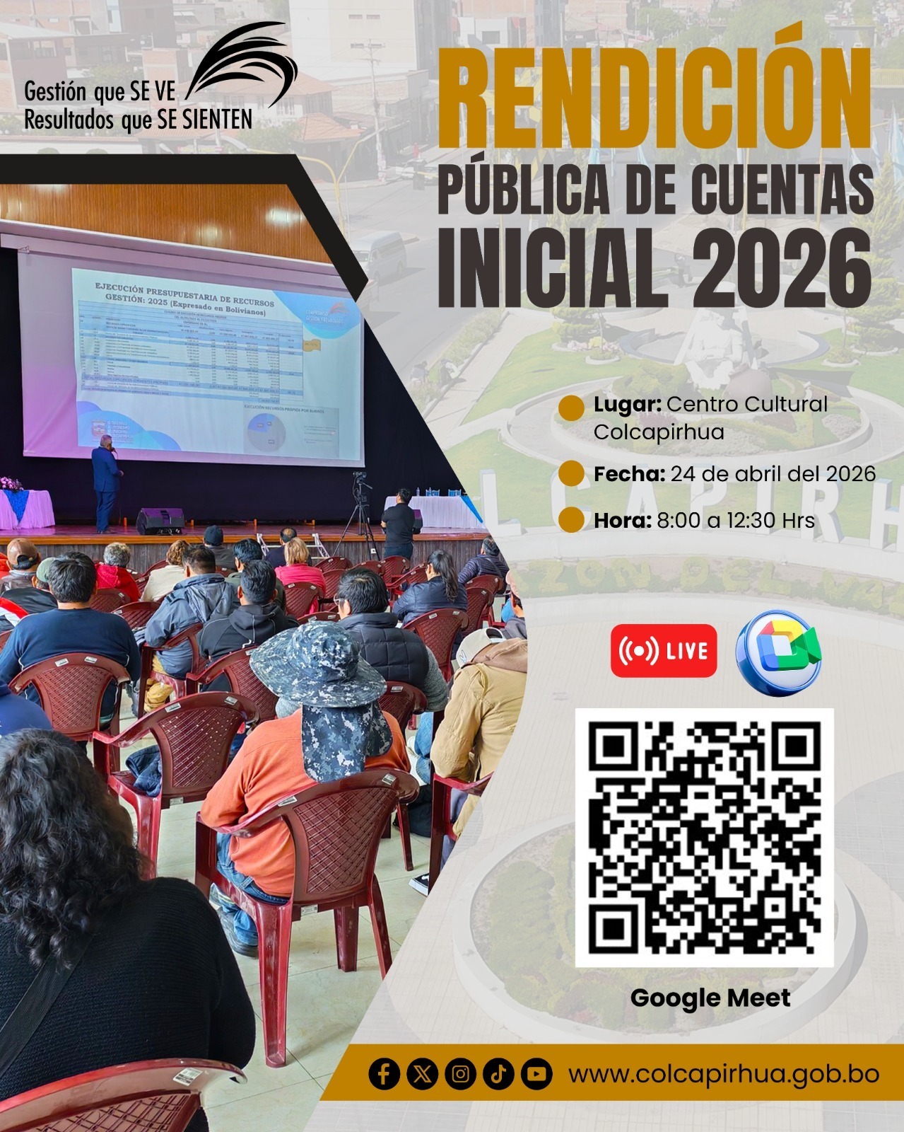 Rendición Pública de Cuentas Gestión 2025