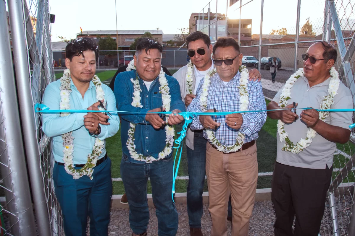 NUEVAS OBRAS PARA LA OTB  SANTA ROSA CENTRAL
